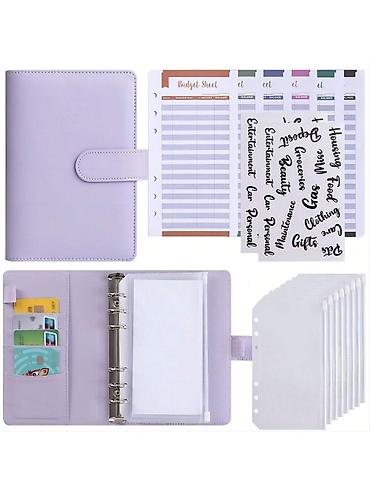 dəftər qələm: Büdcə planlayıcı dəftər – 6 halqalı binder və zərf sistemi - Məhsul — 1