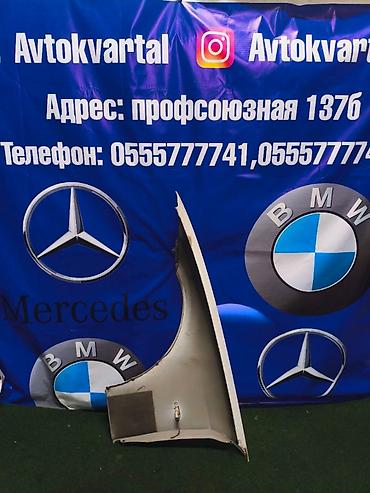 e90: Крыло Переднее правое BMW, 2007 г., Б/у, Оригинал — 2