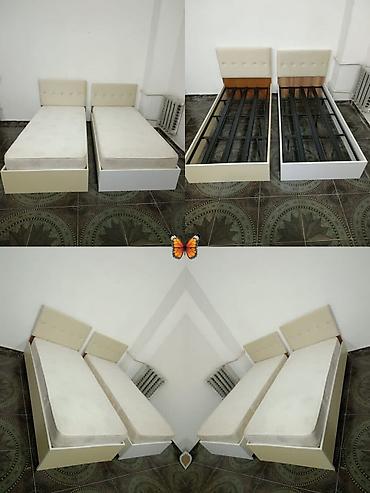 2 ədəd çarpayı birlikdə 250m tam ideal vəziyyətdə istifadə olunmayıb