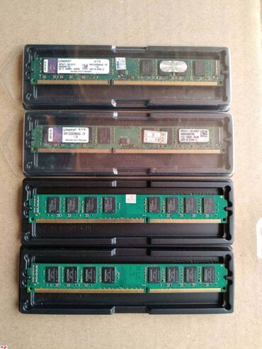 оперативка ddr2 4gb: Оперативдик эс-тутум, Колдонулган, Kingston, 4 ГБ, DDR3, 1333 МГц, ПК үчүн