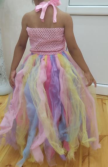 детские вещи на годик: Uşaq üçün bənövşəyi rəngdə şənlik/gecə libası - Model: tutu tərzində — 8