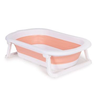 posteljina srca: Sklopiva kadica za bebe sa odvodom – EcoToys, pink (Šifra proizvoda — 2
