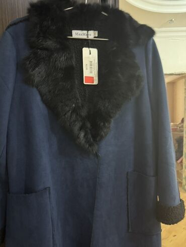 Paltolar: Palto, Max Mara, 2XL (EU 44), rəng - Göy