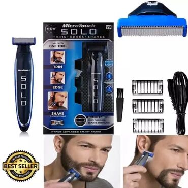 Elektronika: Trimer za bradu i brijanje solo OPIS Jednodelni trimer, brijač i