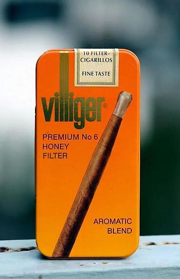 Upaljači i prateća oprema: VILLIGER Premium HONEY Aluminijumska Tabakera. Made in Swizerland — 1