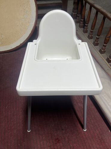 пластиковые столы б у: Детский стул, Б/у, Пластик, цвет - Белый, Самовывоз