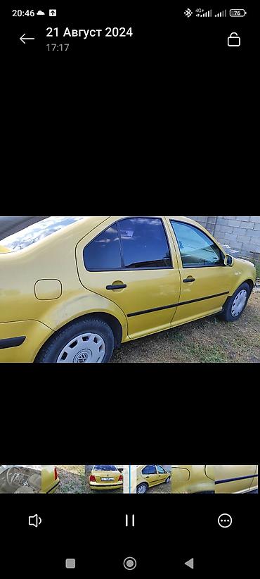 Volkswagen: Volkswagen Bora: 1999 г., 2 л, Автомат, Бензин, Седан — 2