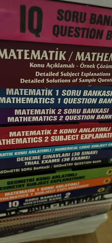 test imtahan calismalari: Türkiyədə oxumaq üçün YÖS imtahanına aid bütün kitab və materialları