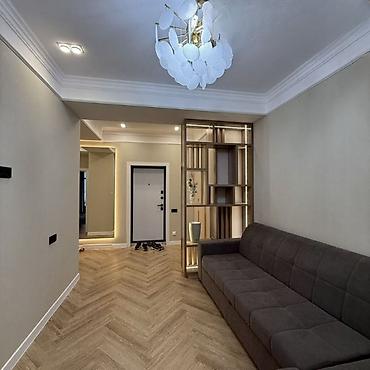 binar: 2 комнаты, 58 м², Асанбай мкр Элитка, 2 этаж, Евроремонт — 2