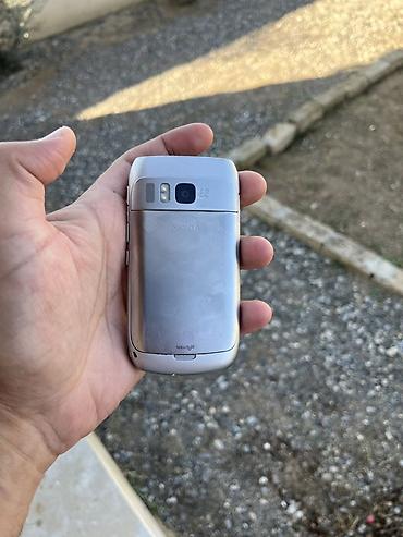 telefon akse: Nokia E6, rəng - Ağ, Düyməli — 6