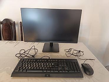 LG monitor + Razer klaviatura və siçan dəsti Komplekt: - LG monitor