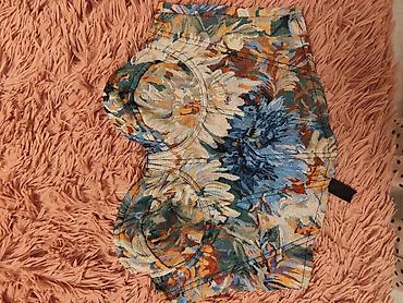 Korset top sa cvetnim goblen printom NOVO - Model: bustier/korset top