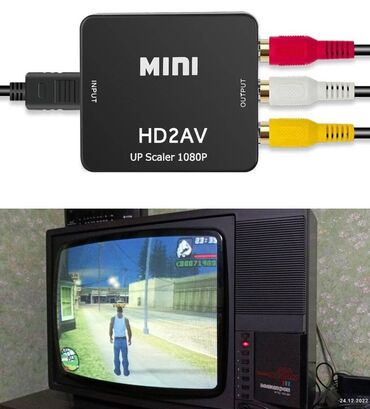 Другие товары для дома: Конвертер HDMI-RCA #HDMItoRCA #HDMIRCAКонвертер #ПереходникHDMItoAV