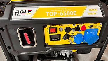 Генераторлор: Инверторный бензиновый генератор ROLF TOP-6500E Основные — 1