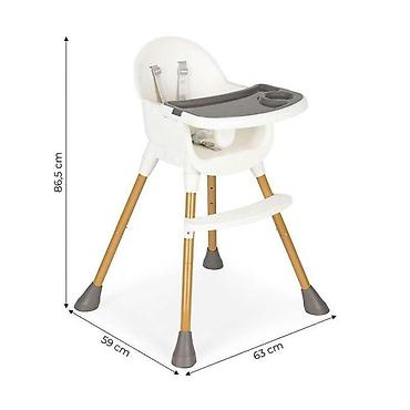 metro deca: STOLICA ZA HRANJENJE BABY WHITE – ECO TOYS Šifra proizvoda: HA-042 — 7