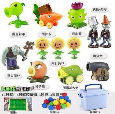 Искусство и коллекционирование: Игровой набор «Plants vs Zombies» — коллекция фигурок и аксессуаров по — 1