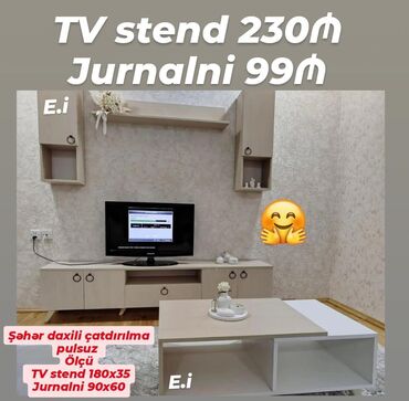 tv stent alcipan: Yeni, Jurnal masası, TV stend