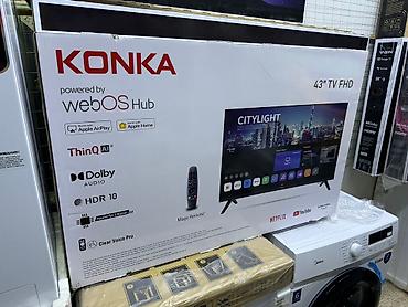 Телевизоры: Телевизоры konka 43 webos hub 110 см диагональ, гарантия 3 года — 3