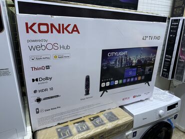 подсветка телевизора: Телевизоры konka 43 webos hub 110 см диагональ, гарантия 3 года