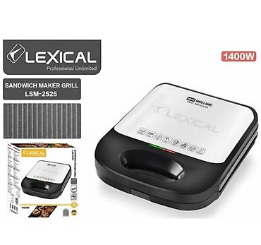 toster qiymətləri: №: 14196 Məhsulun adı: Sendviç cihazı Lexical LSM-2525, 1400 Vt — 2
