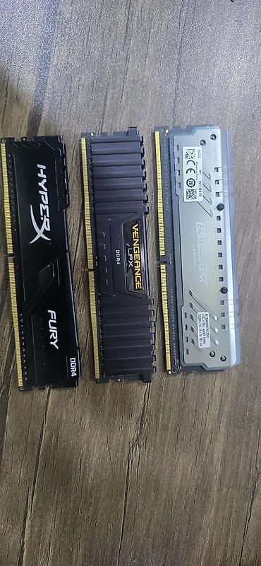 xiaomi redmi pad: DDR4 Desktop RAM modulları dəsti - Modellər: - Kingston HyperX Fury — 2