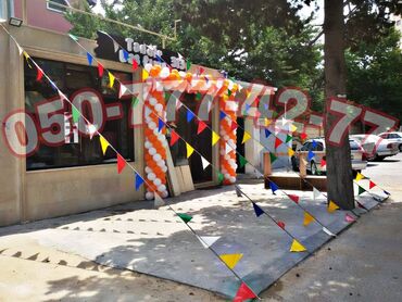 Bayraqlar: 3 bucag lent. 3 bucagli bayraq. Bayraq. Yeni acilan obyektler ucun — 6