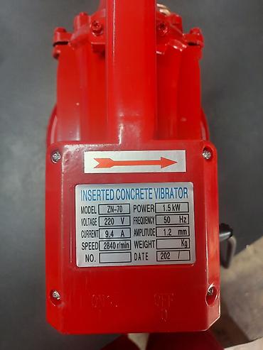 вибратор бетона: Электровибратор для бетона (Inserted Concrete Vibrator), модель ZN‑70 — 2