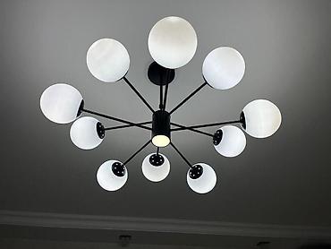 Çilçıraqlar: Çılçıraq, 10 və daha çox lampa, Şüşə — 1