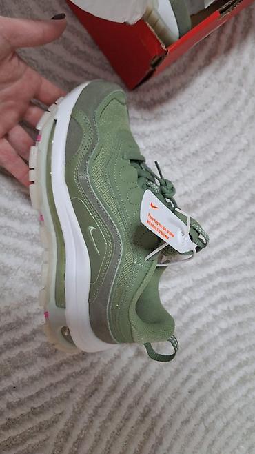 Women's Sneakers and athletic shoes: Nike Air Max ženske patike – maslinasto zelene - Model: Air Max — 3