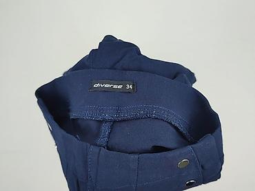 szerokie spodnie pull: Diverse, Spodnie materiałowe damskie, rozmiar XS — 4