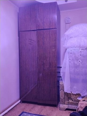 лофт мебель на заказ: Шкаф-купе/распашной высокий, двухсекционный, с антресолью - Материал — 1