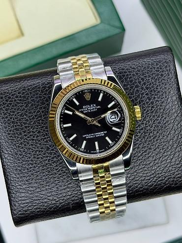 Qol saatları: Yeni, Qol saatı, Rolex, rəng - Qızılı — 6