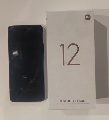 Xiaomi: Xiaomi Mi 12 Lite, 128 GB, rəng - Qara, 
 Barmaq izi, İki sim kartlı