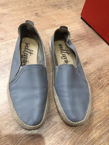 обувь кеды: Эспадрильи натуральная кожа Made in Испания размер 37 купила дорого