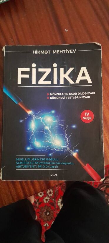 бак для воды купить в баку: Fizika qayda kitabı 
Deməy olarr təzədi 
Çatdırılma olarr