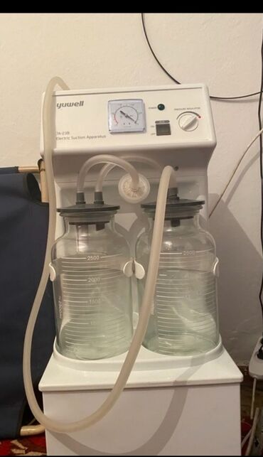 купить рентген аппарат для стоматологии: Электрический отсасыватель Yuwell с двумя прозрачными емкостями для