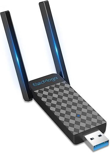 Modemi, ruteri i mrežni uređaji: USB Wi‑Fi adapter ElecMoga sa dvostrukom antenom i pojačanjem 5 dBi - — 7