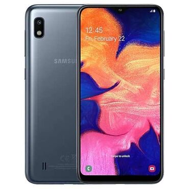 Samsung: Samsung Galaxy A10, Б/у, 32 ГБ, цвет - Синий, 2 SIM