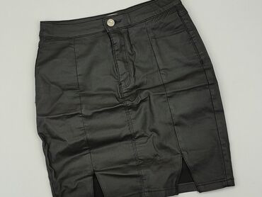 spódnice jeansowe czarne z guzikami: Спідниця, Missguided, XS, стан - Хороший