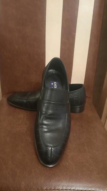 Туфли: Osmanlı brendinin kişi loaferləri - Rəng: qara - Model: klassik — 7