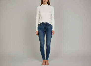 cross jeans zakręt: Yessica, Women's blouse, size M