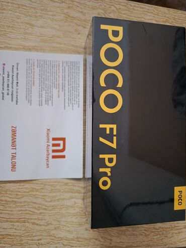 ip камера xiaomi: Poco F7 Pro, Гарантия at lalafo.az ip камера xiaomi: Poco F7 Pro, Гарантия