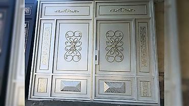 Həyət darvazaları: Isteyinize uygun Dəmir Qapi ve darvazalarin sifarisle — 14