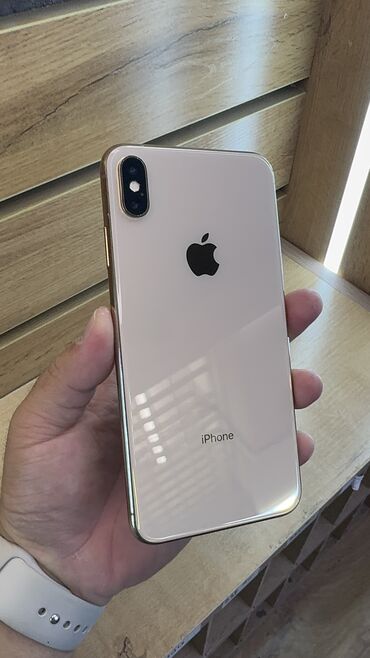 продать сломанный телефон на запчасти: IPhone Xs Max, Колдонулган, 64 ГБ, Куту, 76 %