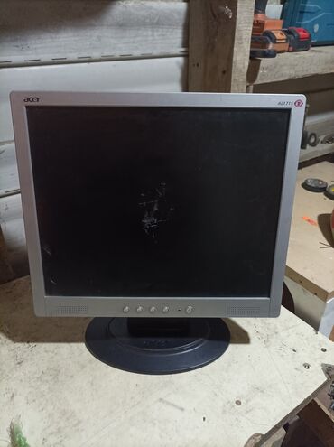 дополнительный монитор: Монитор, Acer, Б/у, LCD, 16" - 17"
