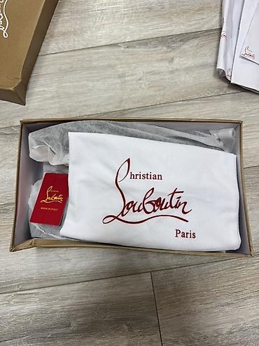 583 proba: Мужские туфли, 46, Christian Louboutin, Новый, цвет - Черный — 4