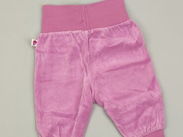 legginsy prążkowane dziecięce: Sweatpants, 0-3 months, condition - Good