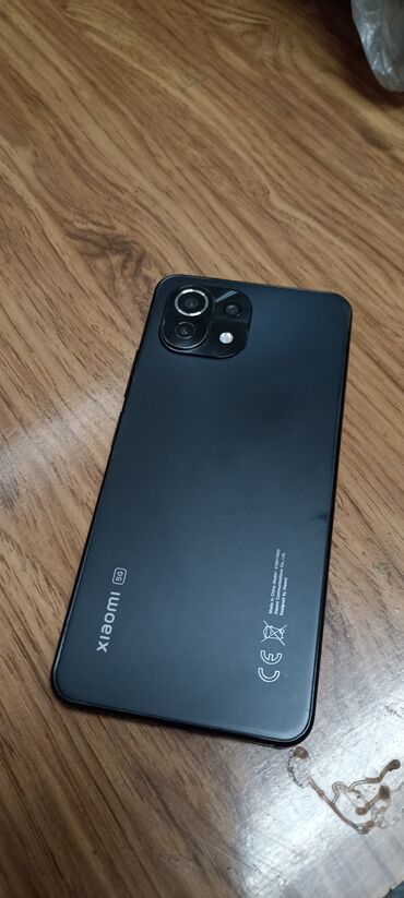 mi наушник: Xiaomi, Mi 11 Lite, Б/у, 128 ГБ, цвет - Серый, 2 SIM