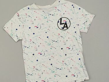 biała koszulka sportowa: Koszulka, Primark, 8 lat, 122-128 cm, stan - Dobry