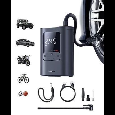 kompressor 100: Baseus GoTrip VA1 Super Mini Cordless Inflator 22-Cylinder 7500mAh — 1